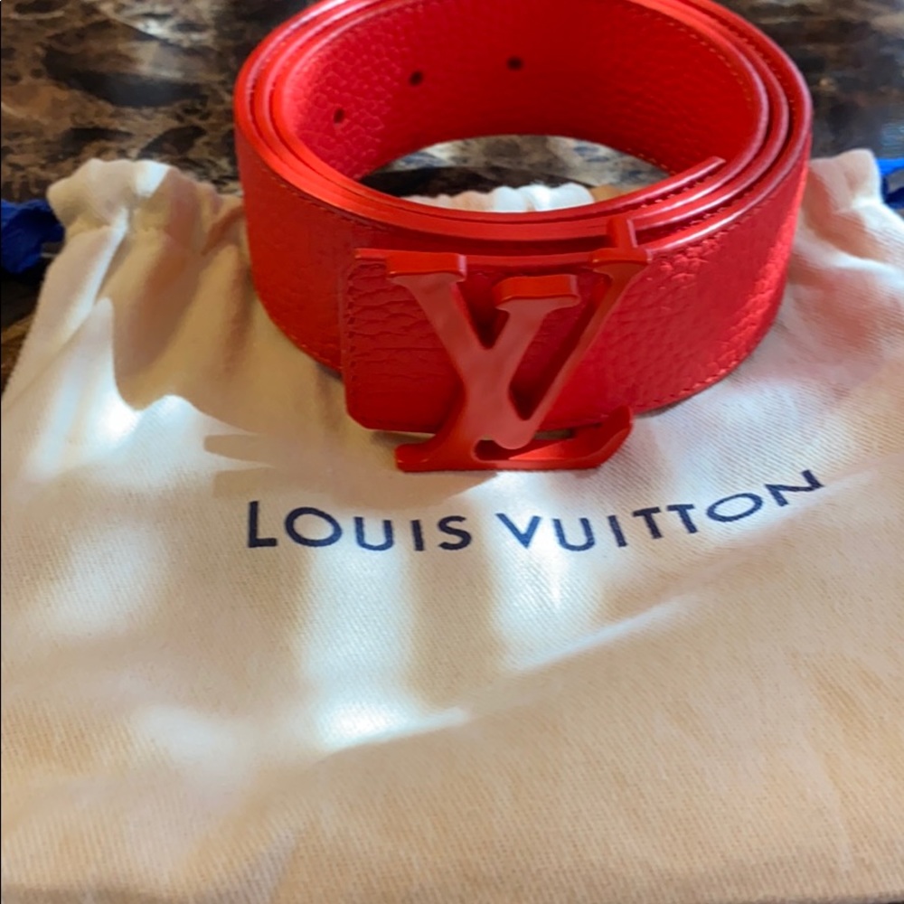 Louis Vuitton Red Belt